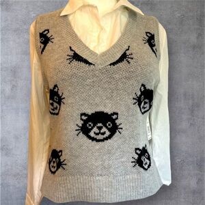 NWT No Boundaries Juniors' Layered Look Top, Size LARGE 11-13